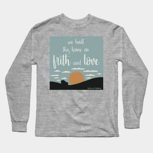 Frith & Love - Blue Long Sleeve T-Shirt